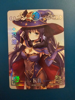 Goddess Story Mona Genshin Impact GS2m03-kr-02 Trading Card anime