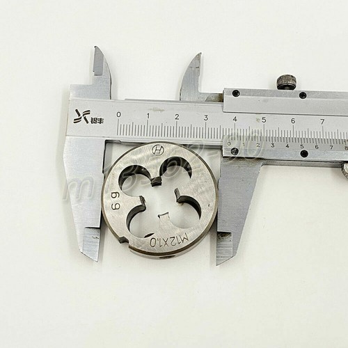 M12*1mm Tap And Die UNF Machine Thread Tap And Round Thread Die Right Hand HSS - Picture 2 of 11
