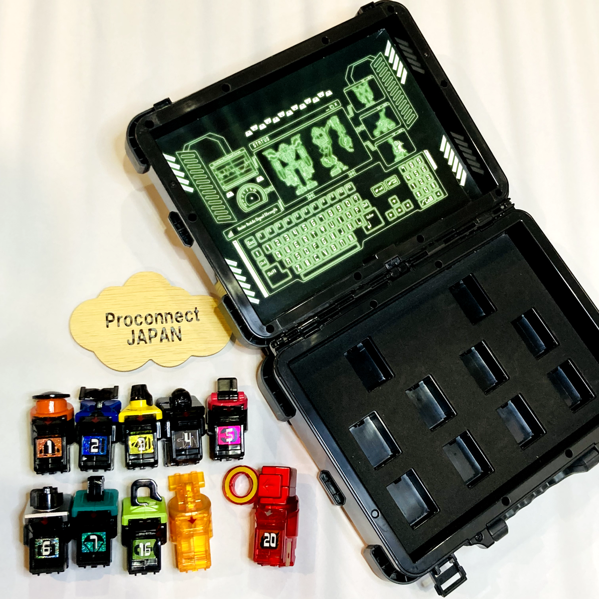 Kamen Rider Masked Fourze Astro Switch Set with Case BOX