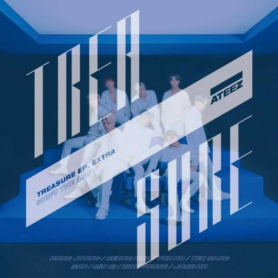 ATEEZ TREASURE EP. EXTRA:Shift The Map Limited Edition Type A CD DVD Card Japan