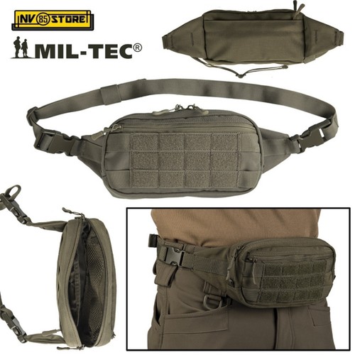 MARSUPIO TATTICO INCURSORE MILTEC MIL-TEC FANNY PACK MOLLE ASSAULT SOFTAIR  VERDE | eBay