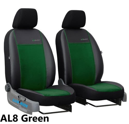 SKODA KAMIQ 2019 - 2024 ART. Maßgefertigte Vordersitzbezüge aus Leder & Alicante - Bild 11 von 12