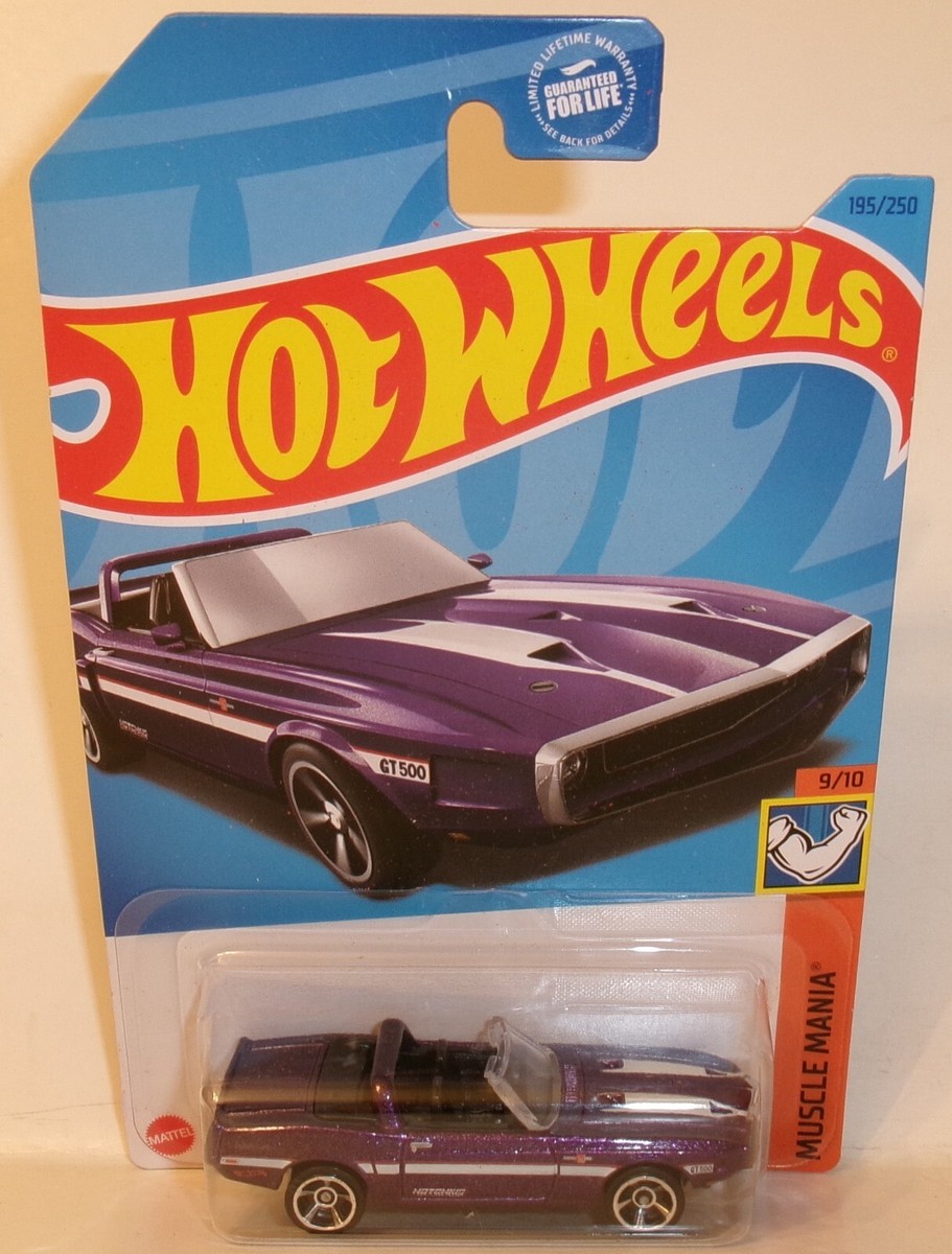 2023 HOT WHEELS 1:64 MUSCLE MANIA 9/10 PURPLE '69 SHELBY GT-500 | eBay