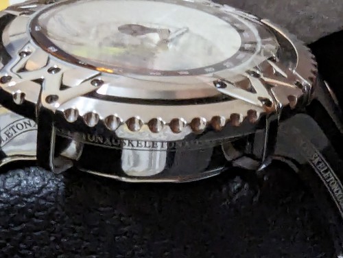 XOSKELETON BARRACUDA Limited Edition #054/400 Chronograph Alarm Swiss Made Watch - Picture 6 of 23