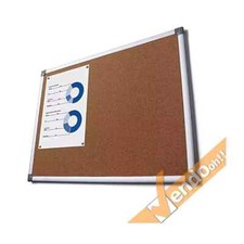 LAVAGNA IN SUGHERO NATURALE BACHECA 60X90 PER UFFICIO SCUOLA DA PARETE BOARD042