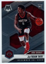 Jae'Sean Tate 2020-21 Panini Mosaic NBA Debut Base Prizm RC #265 Rookie Rockets
