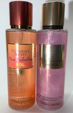 Victoria's Secret Pure Seduction SOL Fragrance Mist Shimmer Mist Set 8.4 fl oz