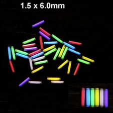 1pc 1.5x6mm Glass Tube Night Luminous 25 Years Life Tube Singal Lamp Tube New