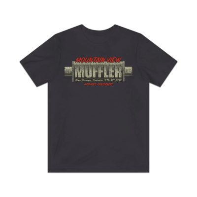 Mountain View Muffler 1992 Vintage Men's T-Shirt | eBay