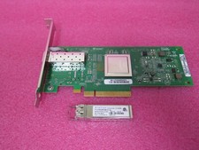 Lot of 3 QLogic QLE2560-E 8GB PCI-Ex8 Fibre Fiber Channel with SFP Full Profile