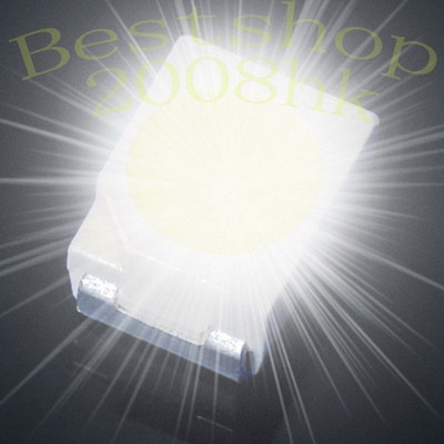 1000PCS PLCC-2 3528 White SMD LEDs - Super Bright, For DIY Electronics & Lighting Projects