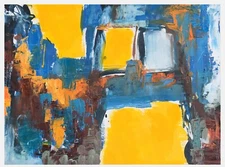 Oil Painting "Windows of Summer"  Abstract Expressionism 15x20 Salazar