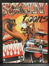 VRHTF NHRA "RACIN' TOONS SNAKE AND MONGOOSE" PRINT 5" X 6.5" GREAT FOR FRAMING