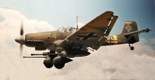 ACEO Art Card German Stuka Dive Bomber from WWII
