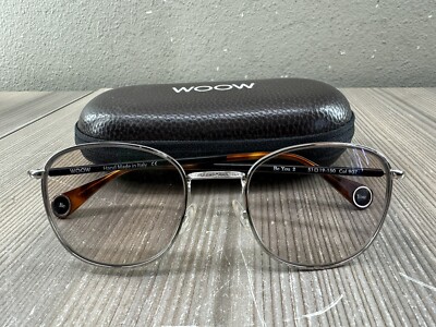 Very Nice WOOW Be You 2 Col 907 Silver EYEGLASSES 51-19-150