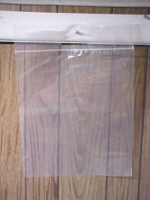 500 Die Cut Zip Lock Bags 13 x 15 (usable space) Top Handle Polyethylene 