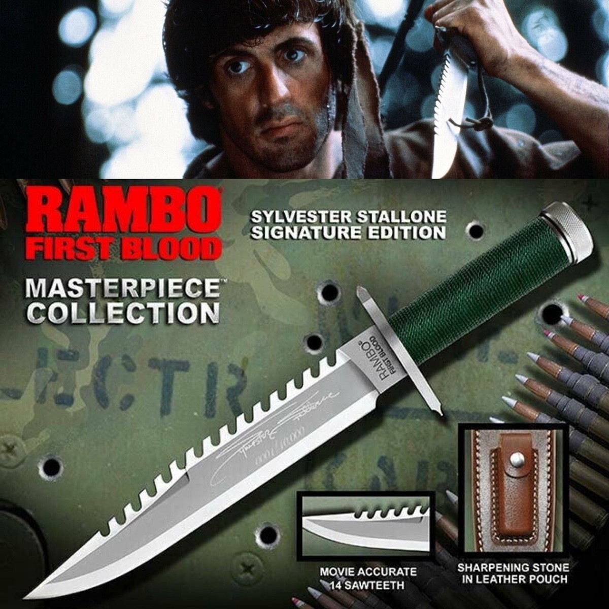 【tomiさん専用】RAMBO4 ナイフ RAMBO FIRST BLOOD Rambo First Blood Knife SIGNATURE Masterpiece Collection