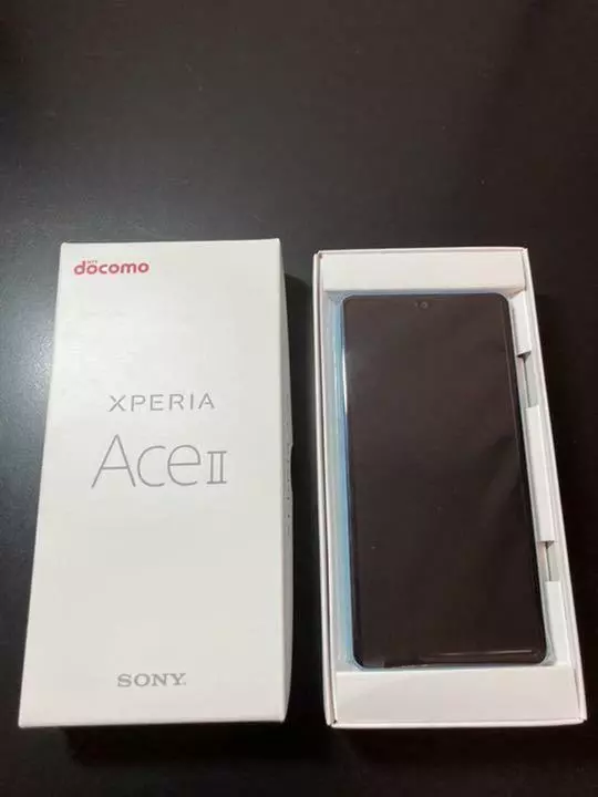 SIM Free SONY Xperia Ace II SO-41B Blue Mobile Phone Smartphone Japan