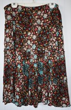 Sag Harbor Skirt Sz 14 Maxi Peasant Boho Festival Gypsy Hippie