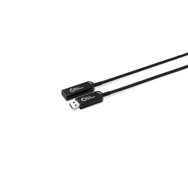 Microconnect USB3.0AAF10AOP cavo USB 10 m USB 3.2 Gen 1 (3.1 Gen 1) USB A Nero