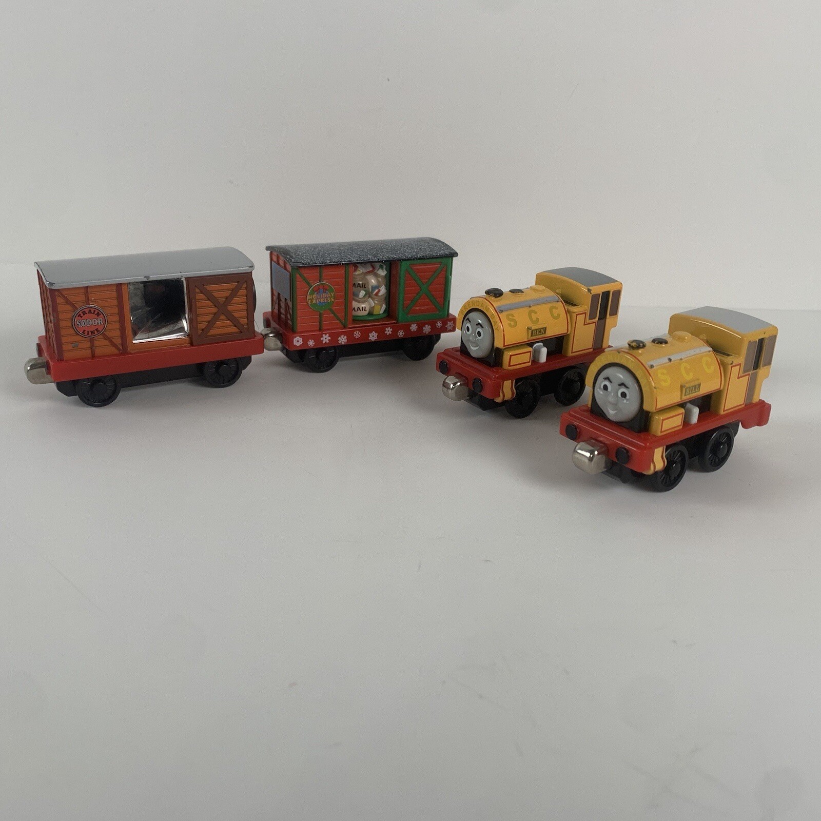 Thomas & Friends Take Along Bill Ben Holiday Box Movie Car Toys by Learning Curve