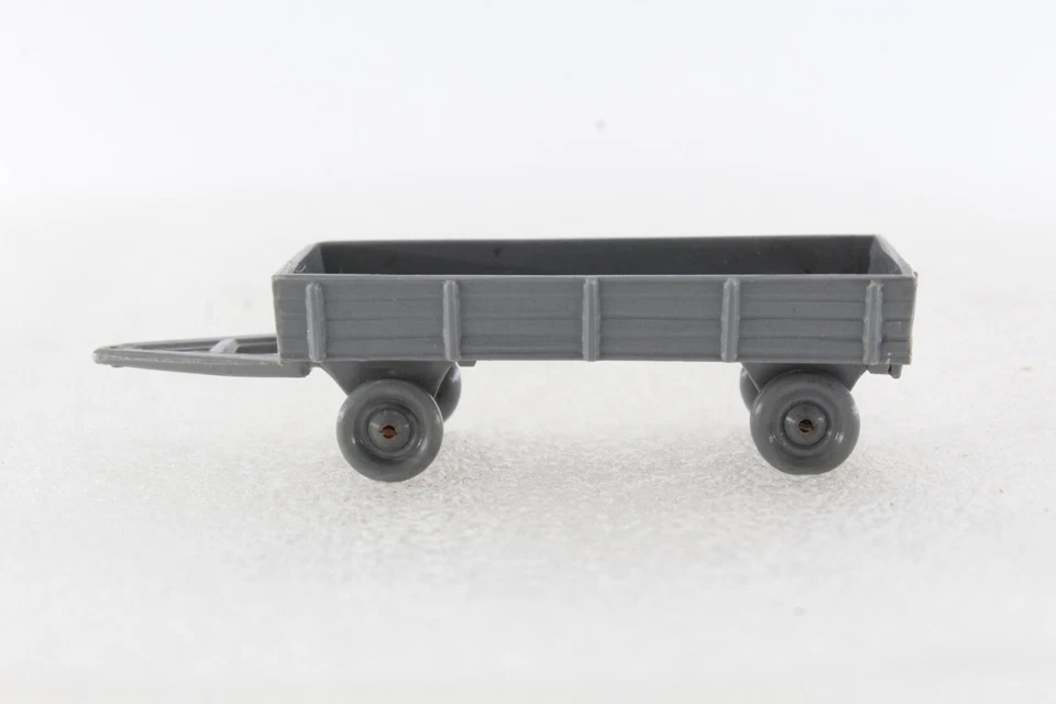 Wiking unverglast LKW A.S.S Anhänger DA Typ 1 Staubgrau 1948 GK 400/1C CS 521/2A - Bild 2 von 4