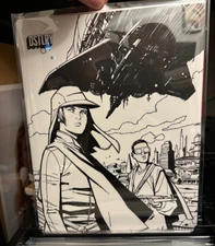 Gone #1 (2023) DSTLRY By Jock Exclusive Cliff Chiang Cover Mylar bagged Cover Q