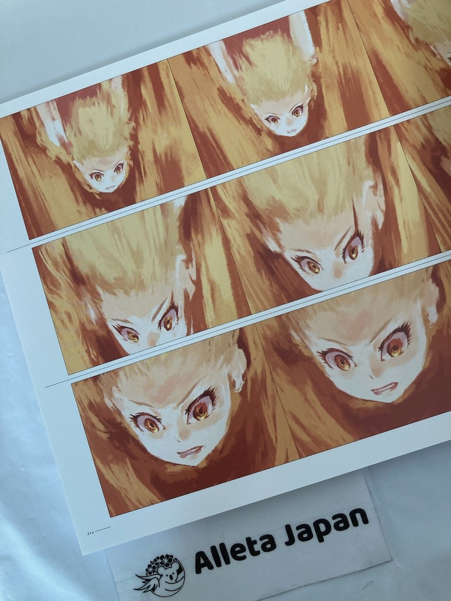 Kizumonogatari Tekketsu hen Key Animation Note Art Book 308 page