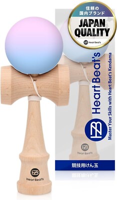 Competition Kendama. Matte Paint. Mystical Pastel. Light Purple/Light Blue