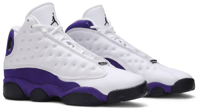 jordan retro 13 lakers grade school