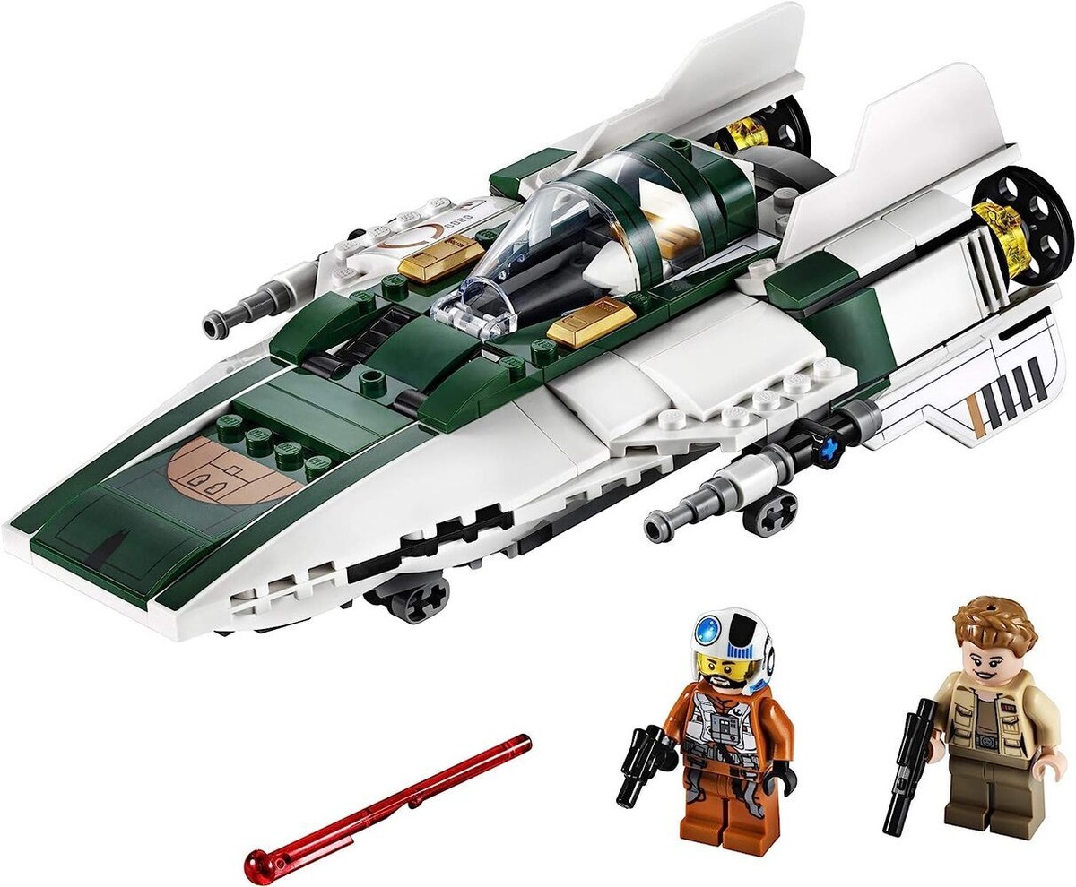 LEGO Star Wars The Rise of Skywalker Resistance A Wing Starfighter