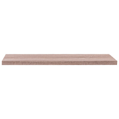 EUGAD Hängeregal Wandboard Wandregal Schweberegal aus Holz Eiche 120cm 0120QJ