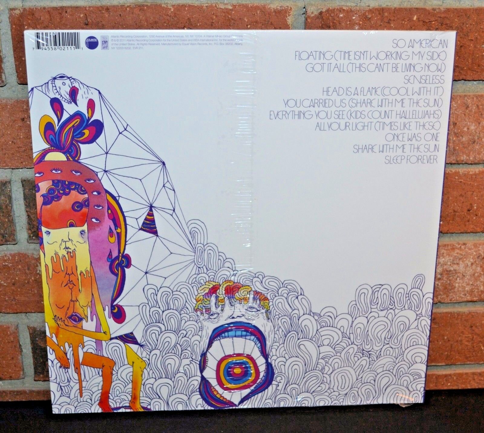 PORTUGAL THE MAN - In the Mountain in the Cloud, 1st Press Ltd WHITE VINYL  New! 794558021111