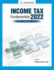 Income Tax Fundamentals 2022 + Intuit Proconnect Tax Online, Paperback by Whi...