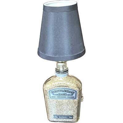 Jack Daniels Gentleman Jack Whiskey Bottle Lamp Man Cave Whiskey Light Liquor 