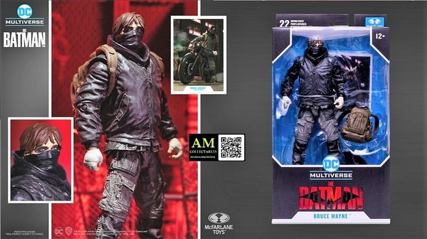 Mcfarlane Dc Multiverse - The Batman Movie - Bruce Wayne Drifter - Figur-image