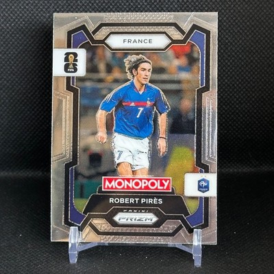 * ROBERT PIRES France #10 Base   2026 Panini Prizm Monopoly World Cup Soccer