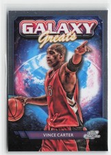 2023-24 Topps Chrome Cosmic Galaxy Greats Vince Carter #GG-13 Toronto Raptors