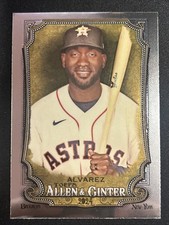 🔥Yordan Alvarez 2024 Topps Allen & Ginter Chrome #83 Houston Astros