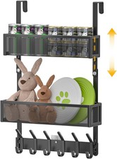 Over The Door Hooks Organizer, Door Hanr Stora with Coat Hooks