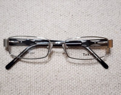 TOKIO Eyeglasses 1608 Metal Frames 51-17-140 M.Silver NEW 