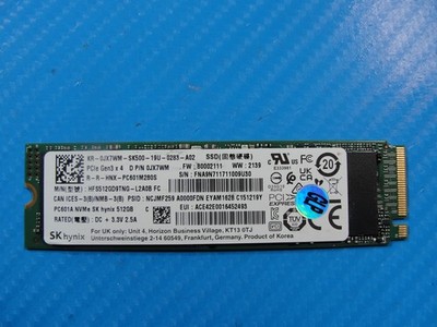 Dell 7560 SK Hynix 512GB NVMe M.2 SSD Solid State Drive HFS512GD9TNG-L2A0B