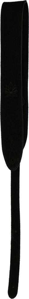 Ashbury Artisan Comfy GUITAR STRAP, Black, at Hobgoblin Music