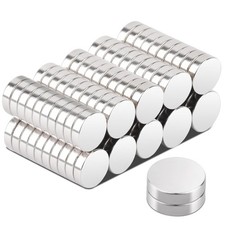 100 Pack Magnets 8x2mm Small Strong Magnet Mini Magnets for Crafts Round Miniat