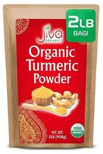 Organic Turmeric Powder 2 LB Bulk Bag - Lab 2 Pound Pack of 1 , Yellow