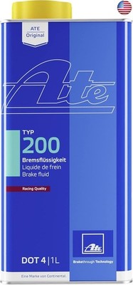 ATE Original TYP 200 Racing Quality DOT 4 Brake Fluid, 1 Liter Can