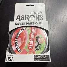 Aarons Crazy Thinking Putty 3.2 Oz Flamingo Feathers