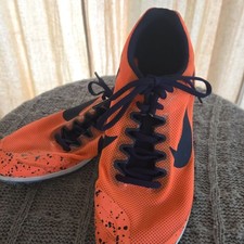 NIKE - Zoom Rival D 10 Bright Mango Track Cleats - Size 8.5 - Orange