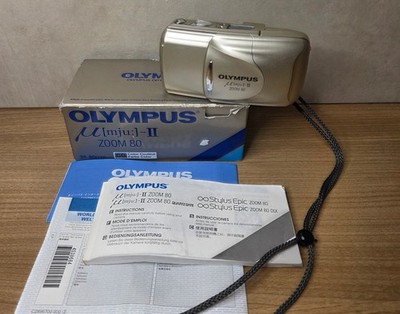 Olympus µ[mju:] II 2 Zoom 80 Point & Shoot Olympus Lens Zoom 38-80mm, OVP