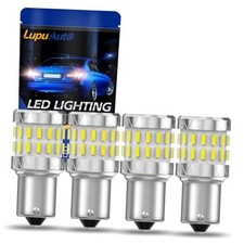 1156 Led Bulbs Reverse Lights White Ba15s P21w Led Lamps With Projector 4pcs